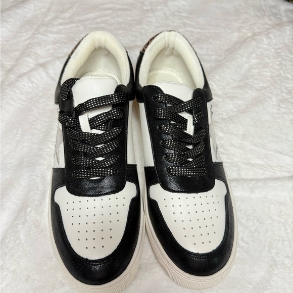 Corkys Constellation Sneaker, Black Leopard - Picture 4 of 9